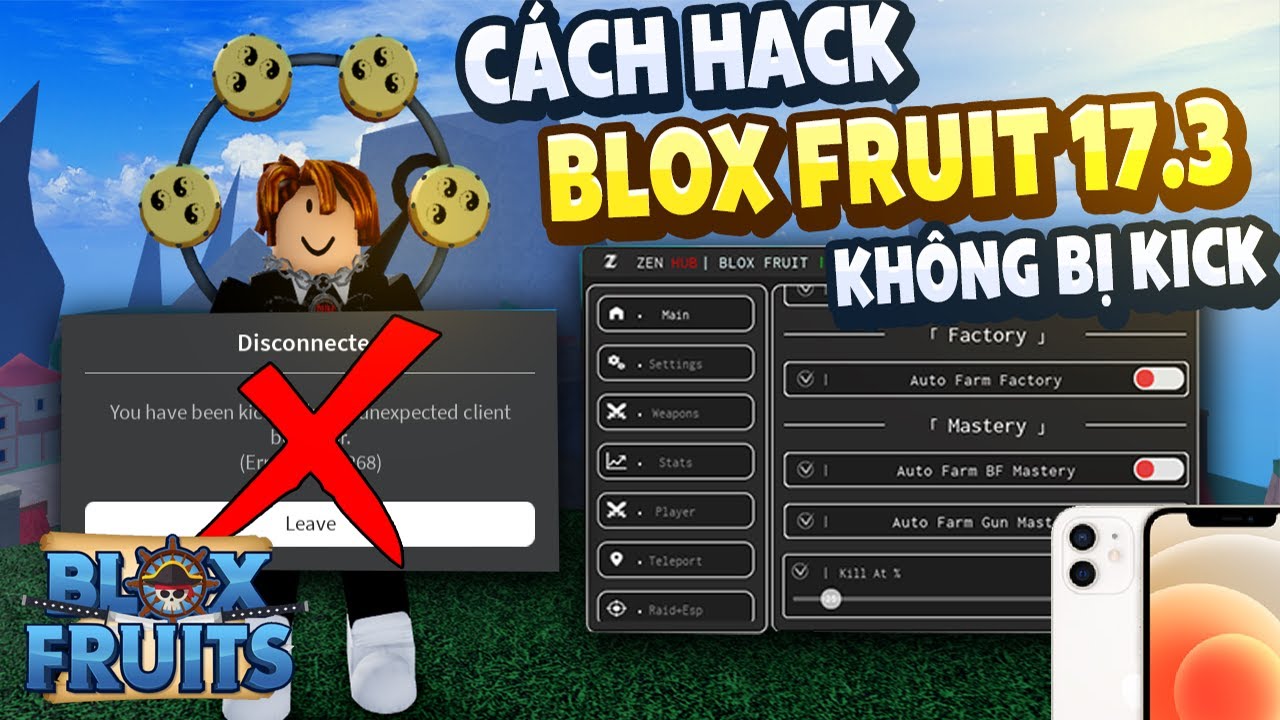 Sử dụng bản hack blox fruit 17.3 có bị khóa tài khoản không?